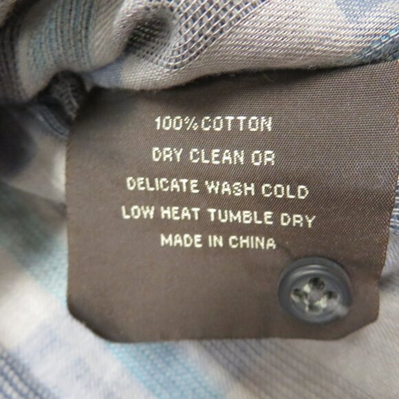 NICHOLAS K‎ Womens Small Plaid Zipper Shirt Button - Picture 7 of 7